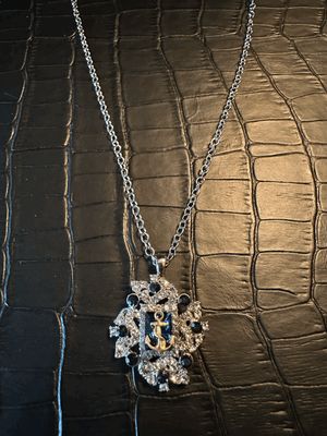 US Navy Anchor Necklace