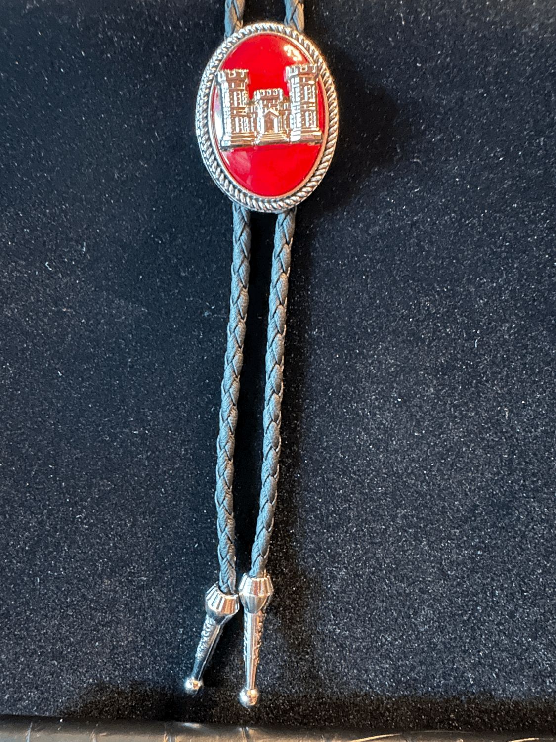 US Army Engineer Bolo Tie