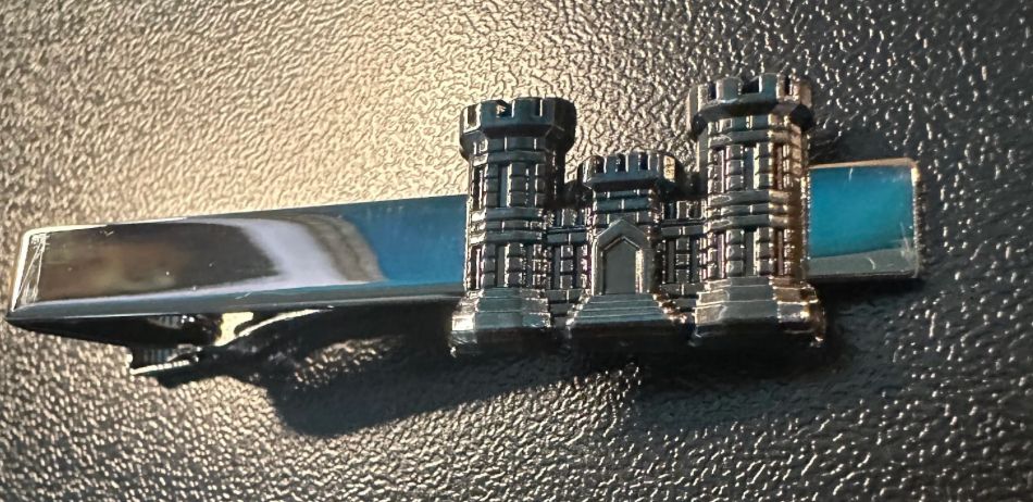 US Army Engineer Tie Bar