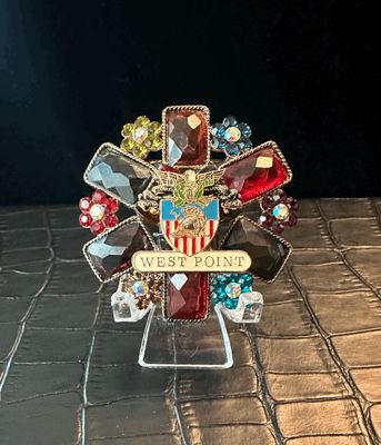 USMA West Point Bling Pin Brooch