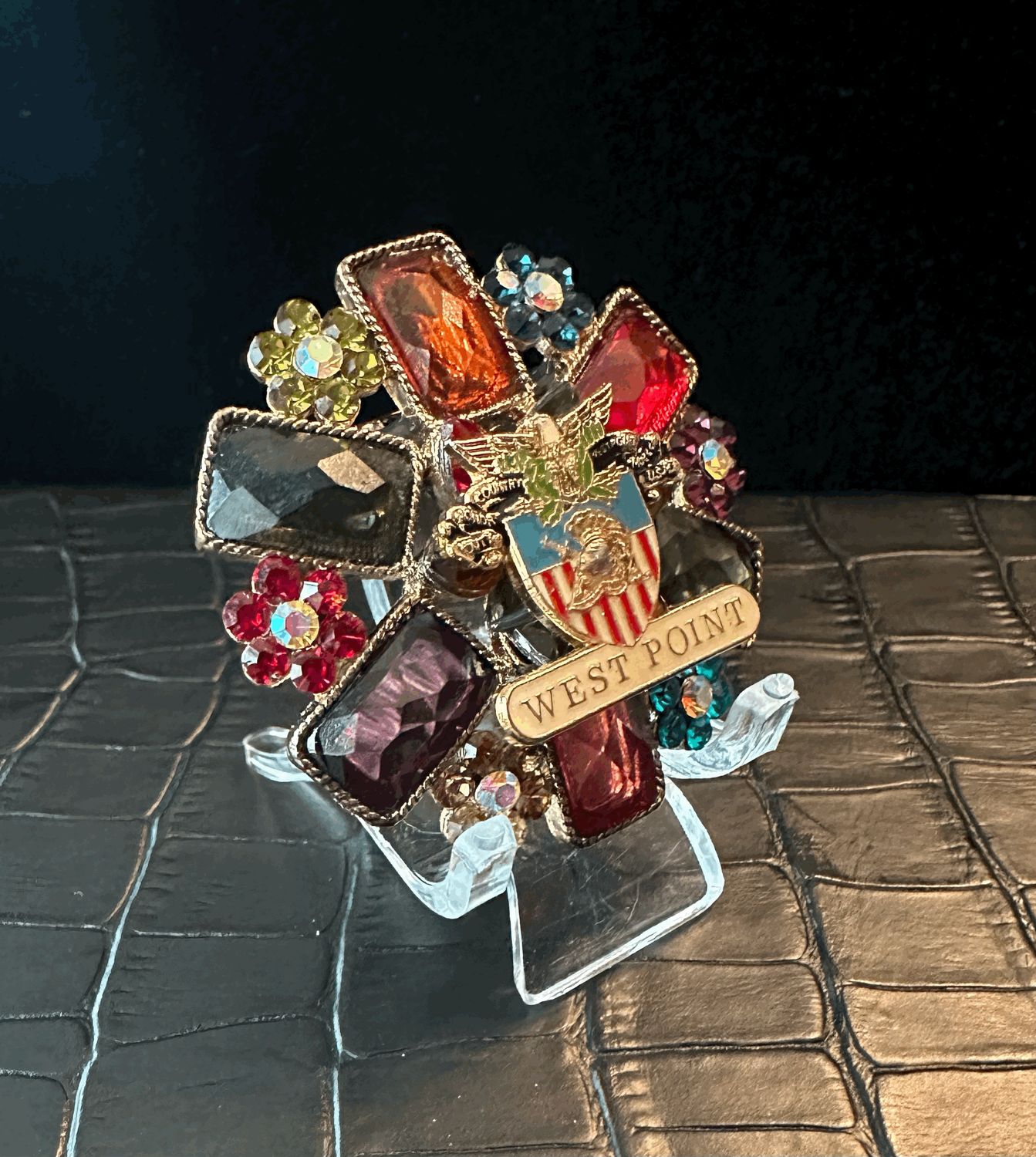 USMA West Point Bling Pin Brooch
