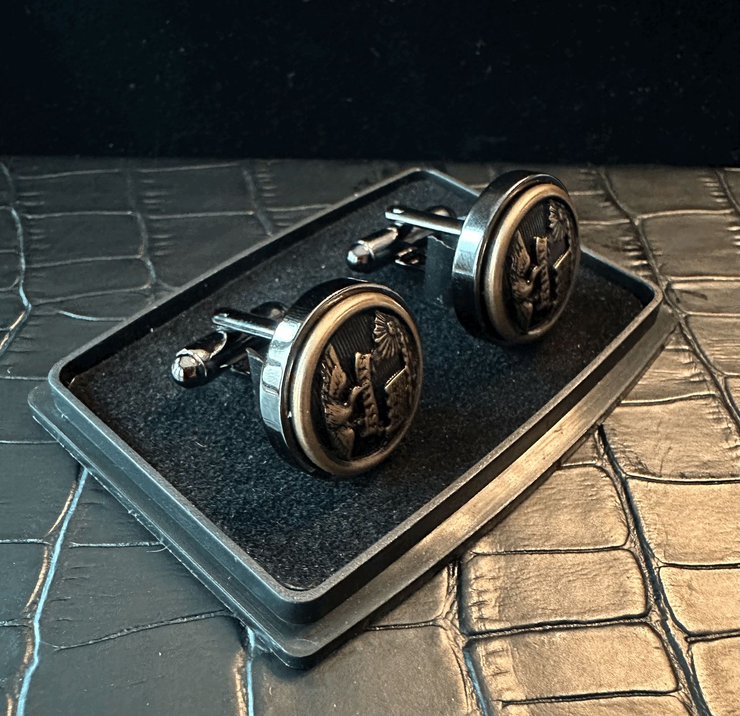 US Army Engineer Cufflinks