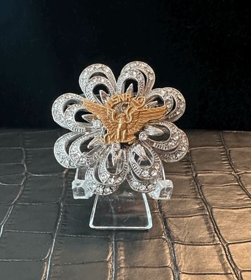 US Navy Reserves Bling Pin Brooch