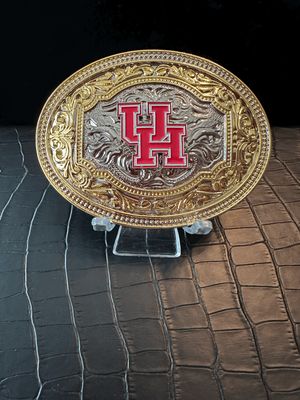 UH University of Houston Belt Buckle