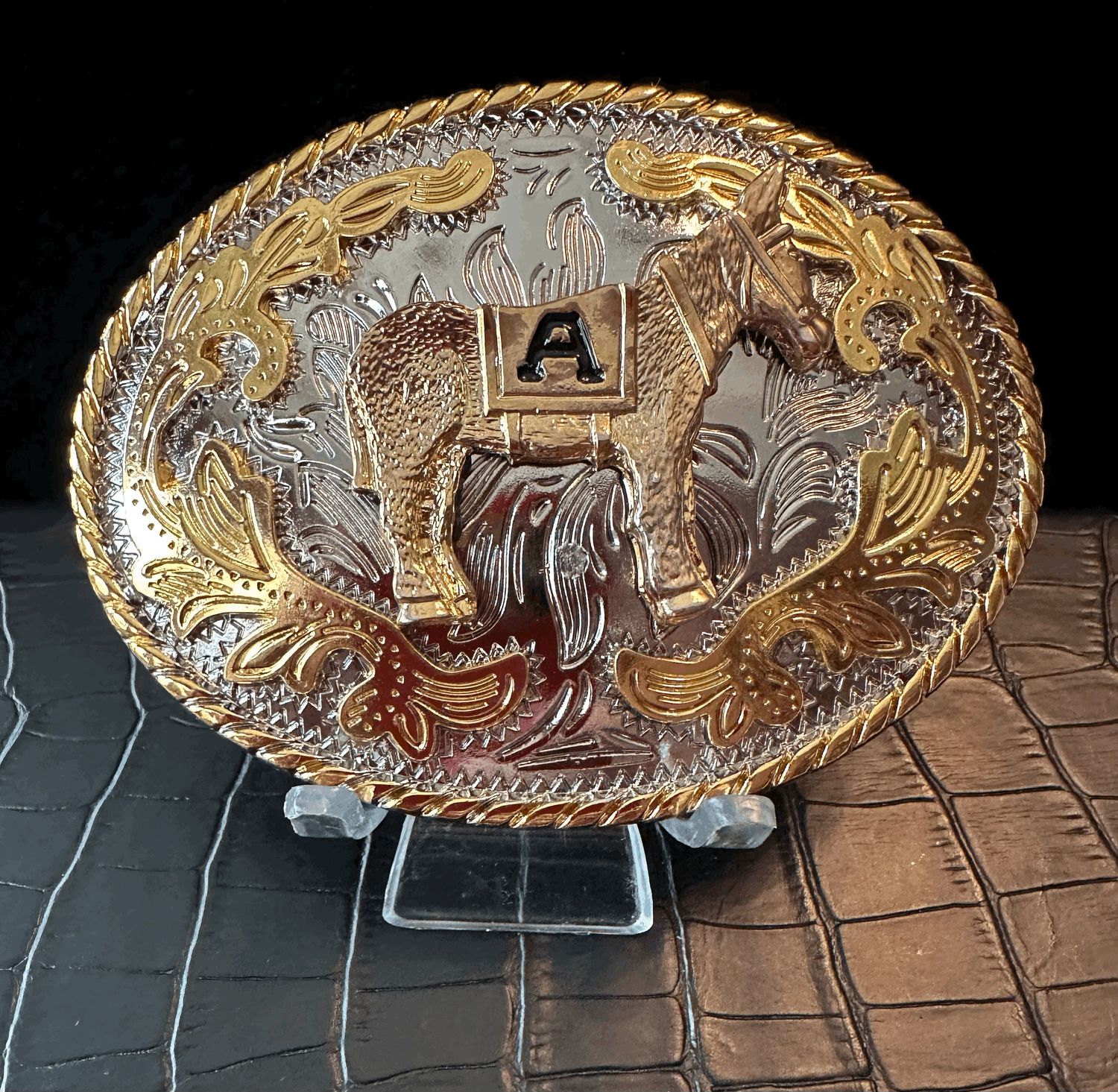 USMA West Point Mule Belt Buckle