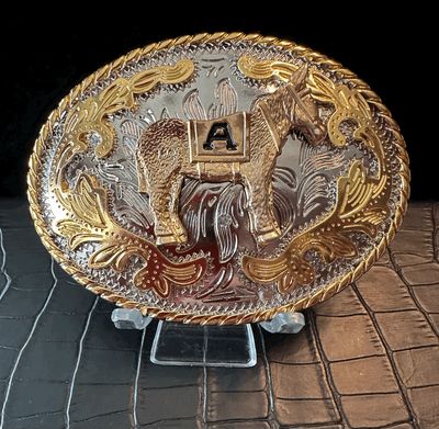 USMA West Point Mule Belt Buckle