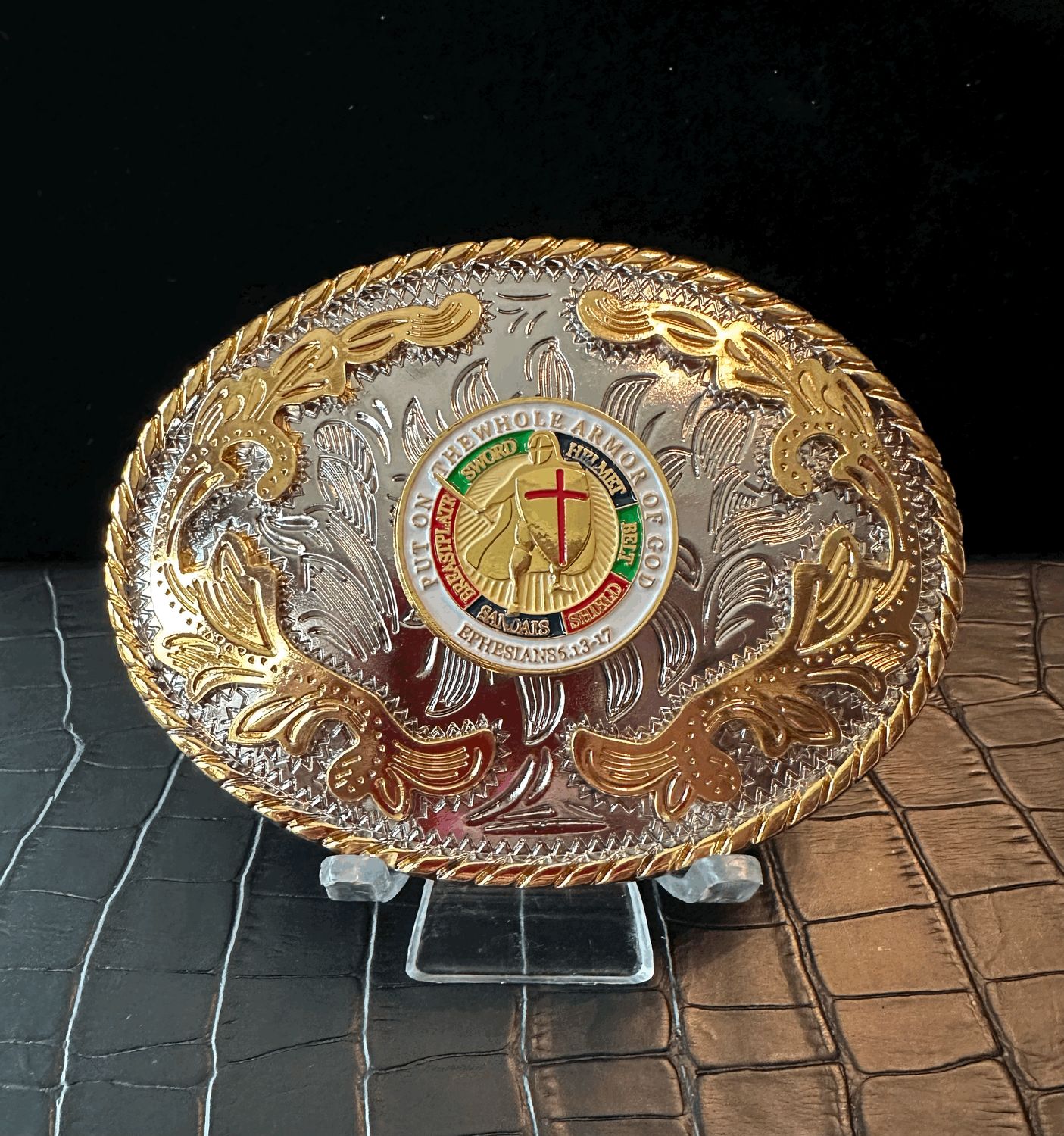 Armor of God Belt Buckle
