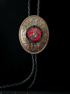 US Marines Bolo Tie