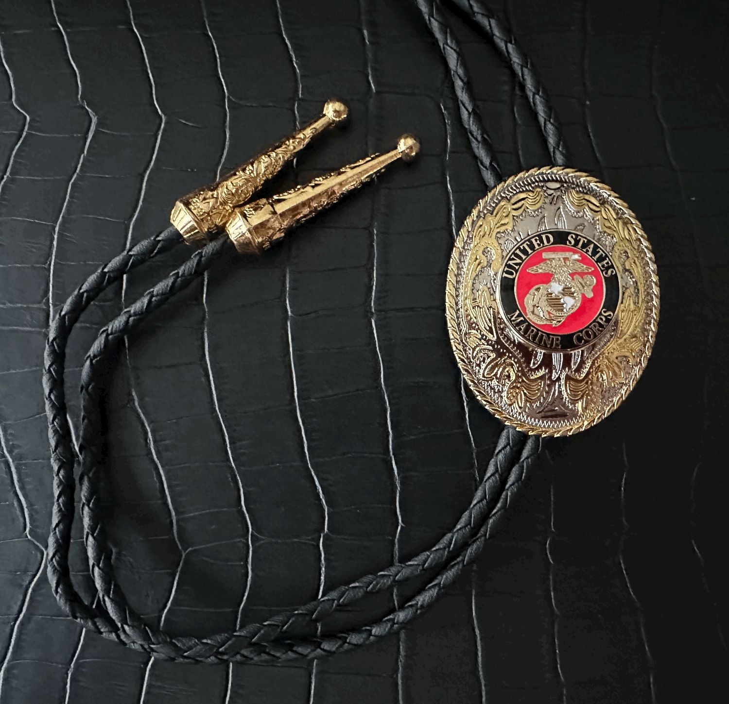 US Marines Bolo Tie