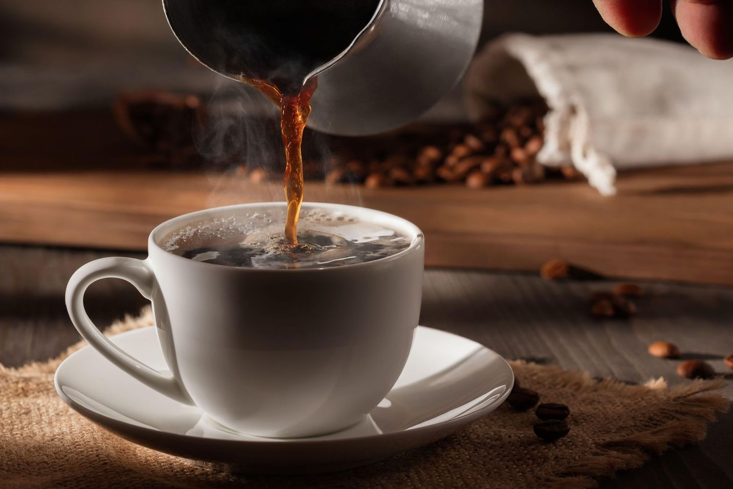 Latte Coffee with cows milk
