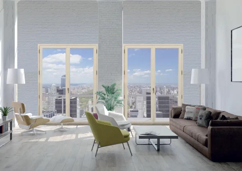 Fenêtre à ouvrant caché Aluminium