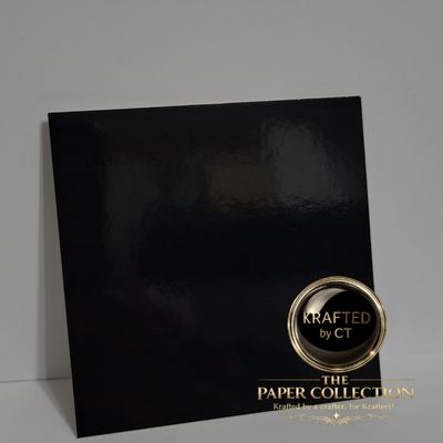 Midnight Lux - 12"  x 12" Mirror Cardstock