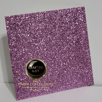 Lavender Spark - 12"  x 12" Glitter Cardstock