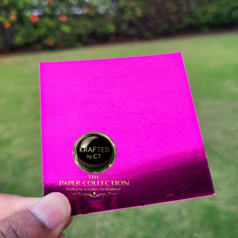 Fuschia Fusion - Mirror Cardstock