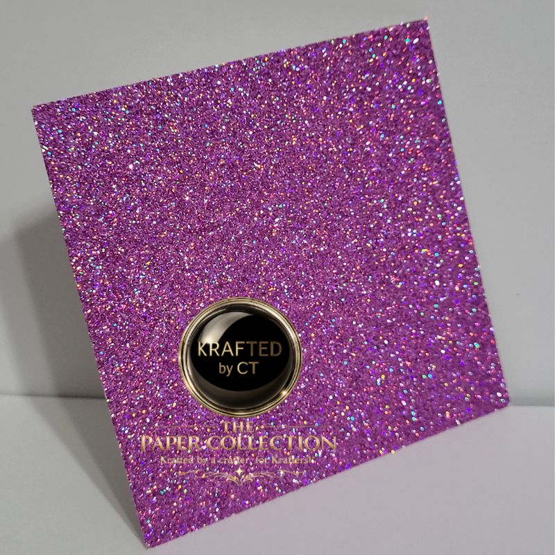 Jouvert Party - 12"  x 12" Glitter Cardstock