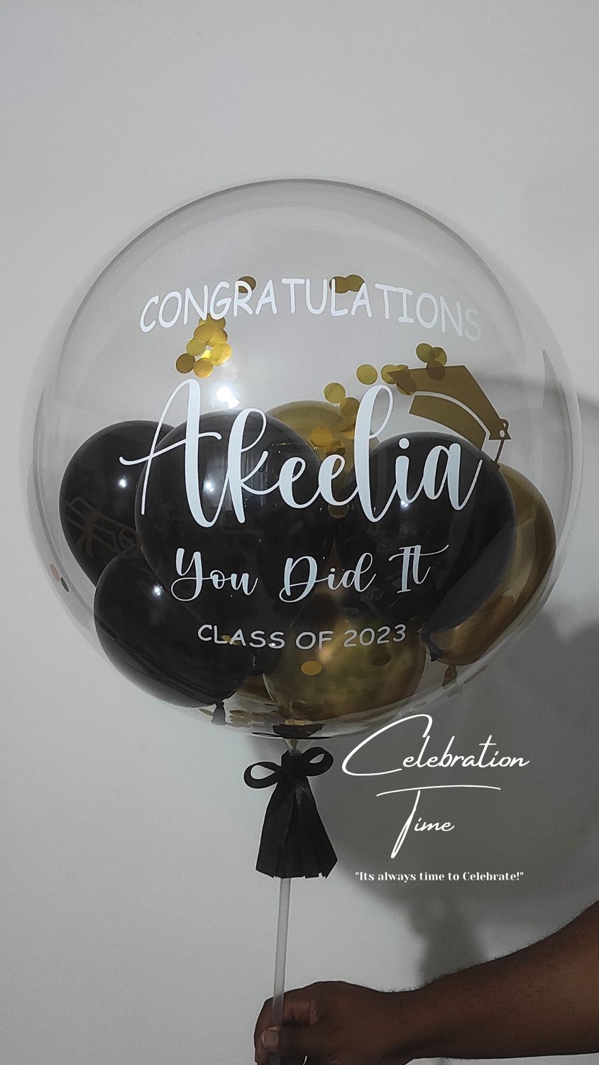 Graduation Lollipop Bobo Balloons