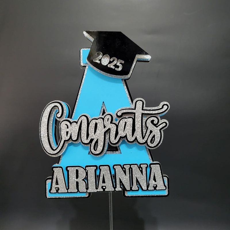 Graduation cake topper