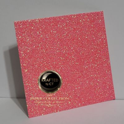 Bubblegum Bling - 12"  x 12" Glitter Cardstock
