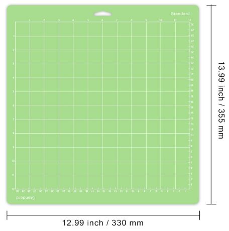 Cutting Mat, Compatible With Cricut Explore Air 2 and Maker. 12x12 Inch Standard Green Grip Adhesive Sticky Non-Slip Durable Mat Cut Mats Cutting Mat, Compatible With Cricut Explore Air 2 and Maker. 12x12 Inch Standard Green Grip Adhesive Sticky Non-Slip Durable Mat Cut Mats