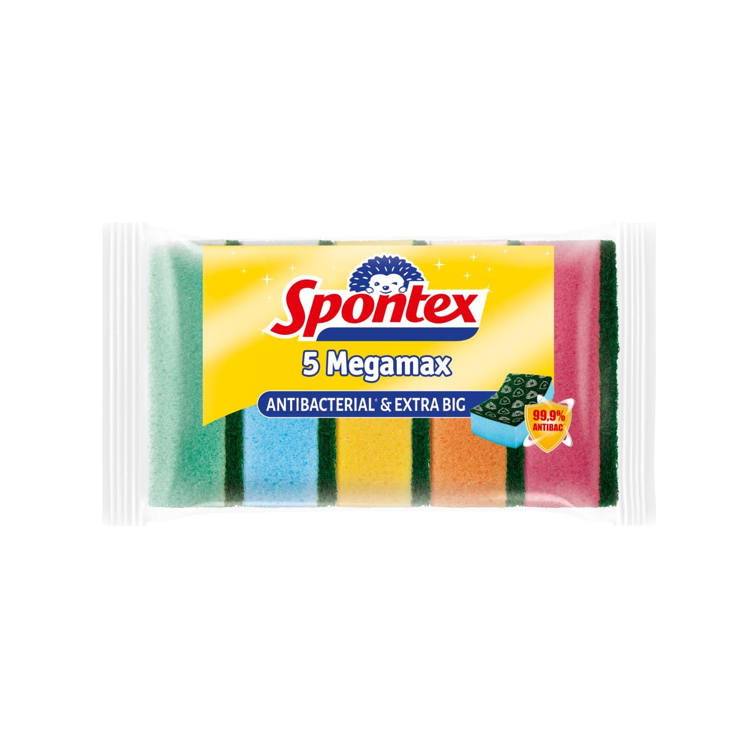 Megamax Antibacterial Σφουγγάρια