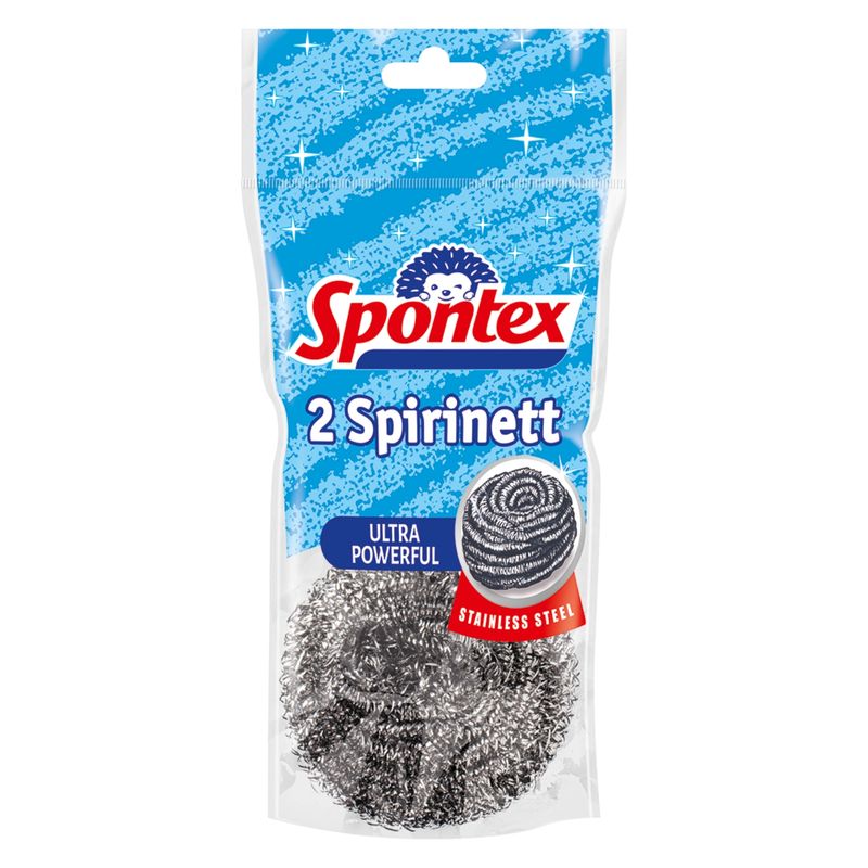 Spirinett ανοξείδωτο σύρμα καθαρισμού 2 τεμ