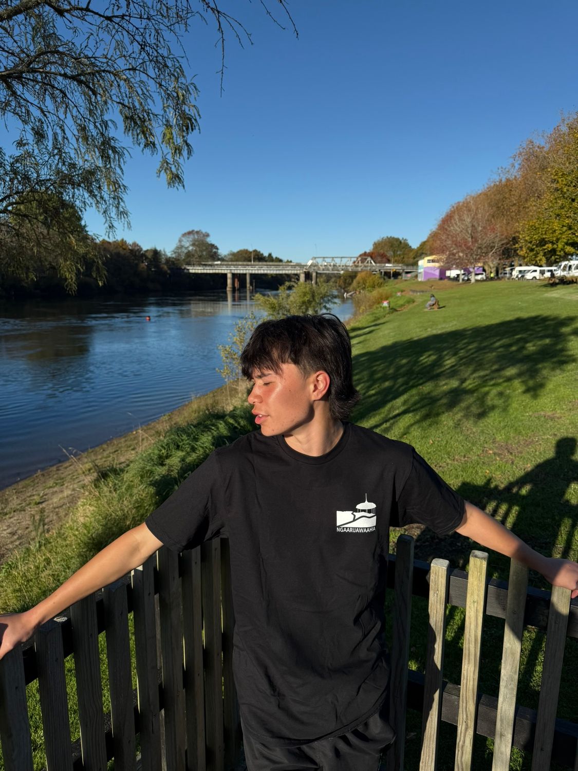 Black - Ngaaruawaahia Shirt