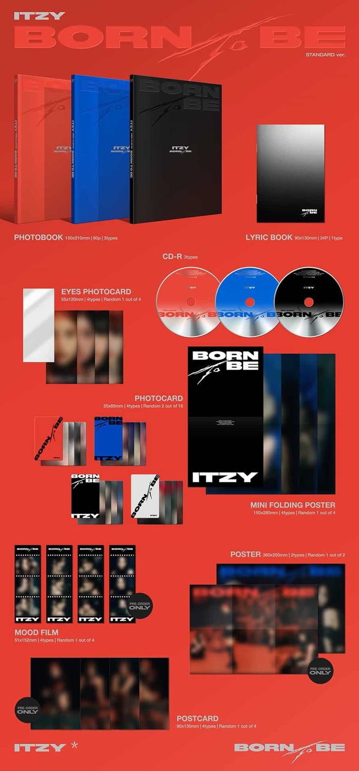 ITZY – [BORN TO BE] (STANDARD VER.)