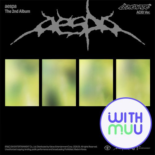 [WITHMUU POB] aespa – 2nd Album [LEMONADE] (ACID Ver.)