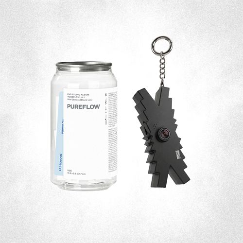 LE SSERAFIM – 2nd Studio Album [PUREFLOW pt.1] (Mini Camera ver.) (Black ver.)