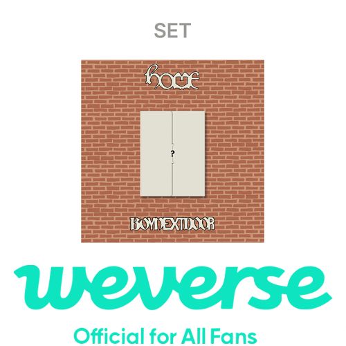 [WEVERSE POB] BOYNEXTDOOR – 1st Studio Album [HOME] (Weverse Albums ver.) (Set)