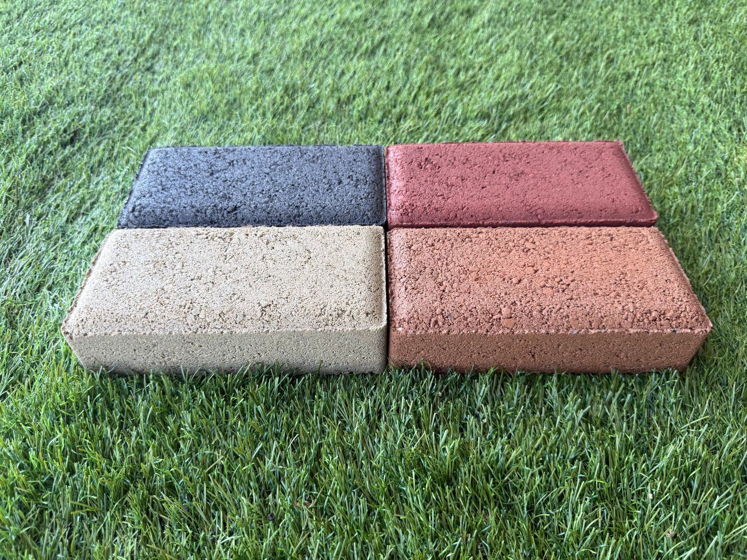 Briquette paver