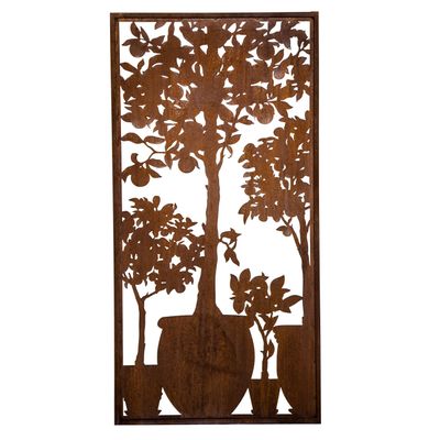 Paravent Zitrusbaum H200B100