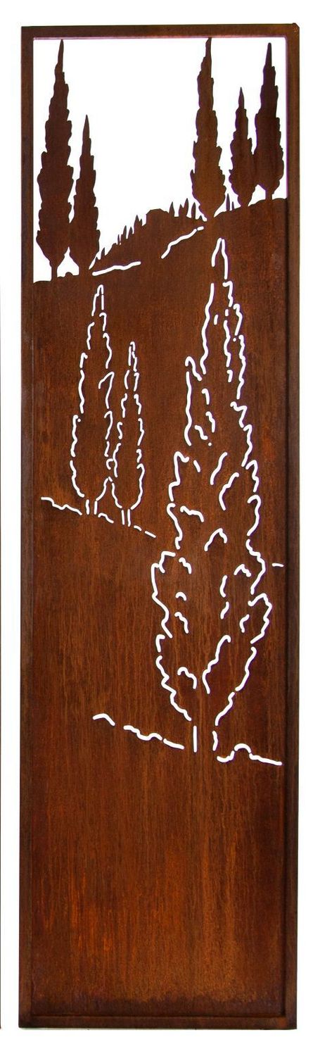 Paravent Toskanische Landschaft schmal H200B55