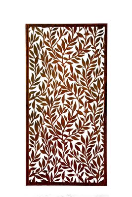 Paravent Blätterranken breit H200B100