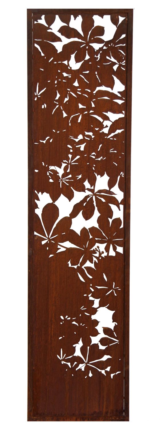 Paravent Kastanienblätter H200B50