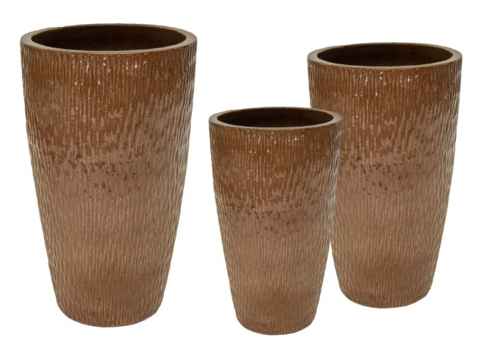 Noble Vase Notch S3 D31/46H53/79 Noble Vase Notch S3 D31/46H53/79