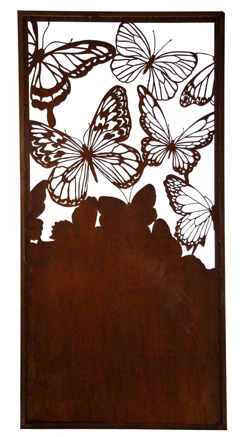 Paravent filigrane Schmetterlinge breit H200B100