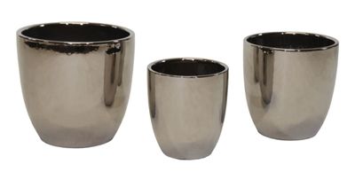 Emperor Egg Pot High Silver S3 D20/30H22/31