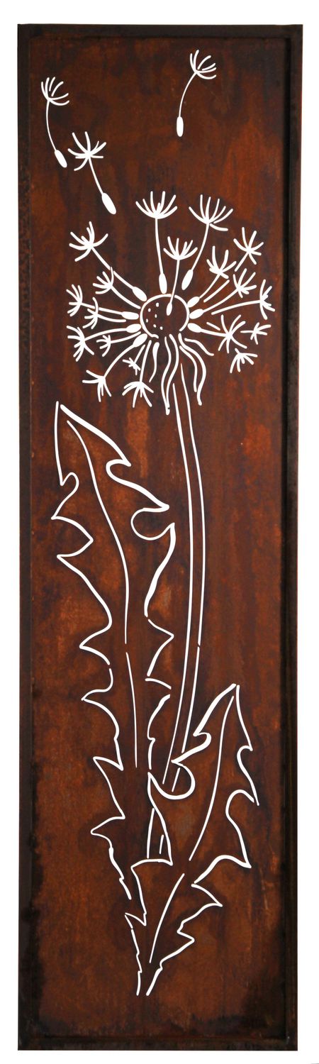 Paravent Pusteblume schmal H200B55