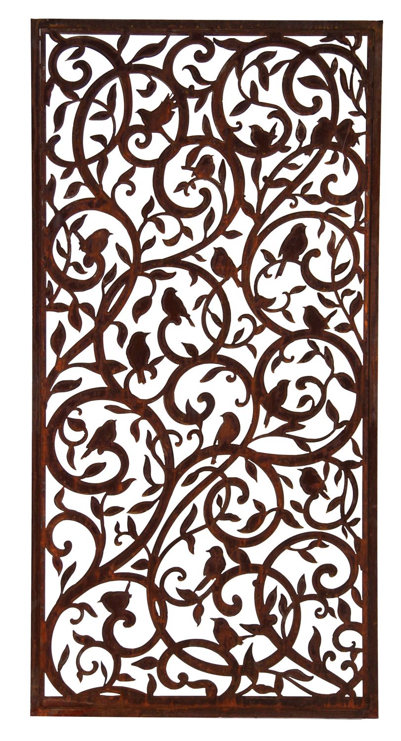 Paravent Vogelbarock H200B100