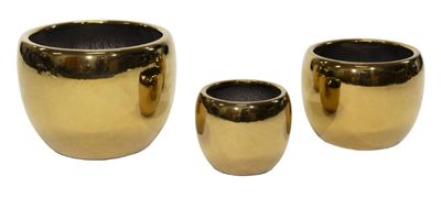 Emperor Belly Pot Gold S3 D20/37H19/30