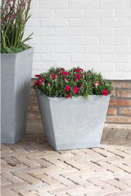 Ecostone Square Pot Wide S6 W30H26