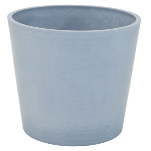 Ecostone Round Pot 4er Set D40 H36, Farbe: Grau, Form: rund, Gefäß: Topf, Material: Ecostone, Oberfläche: matt
