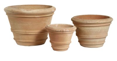 Whitewash Pot Coni S3 D26/43H20/33