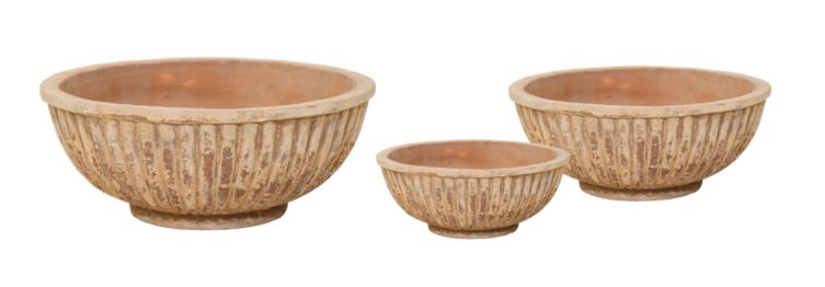 Portly Antique Terra Bowl S3 D30/50H10/20