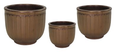 Glazed Egg Vert. Stripes S3 D35/54H27/45