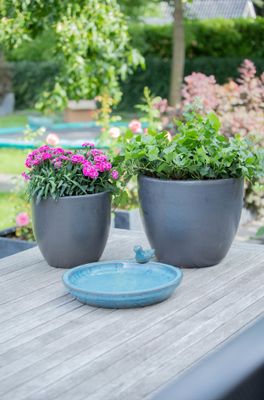 Glazed Egg Pot S4 D23/48H19/41