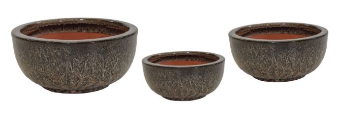 Glazed Bowl Curved S3 D28/48H14/24