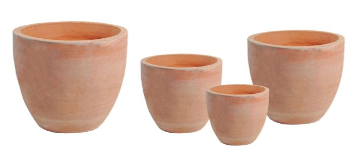 Whitewash Egg Pot S4 D30/58H24/48