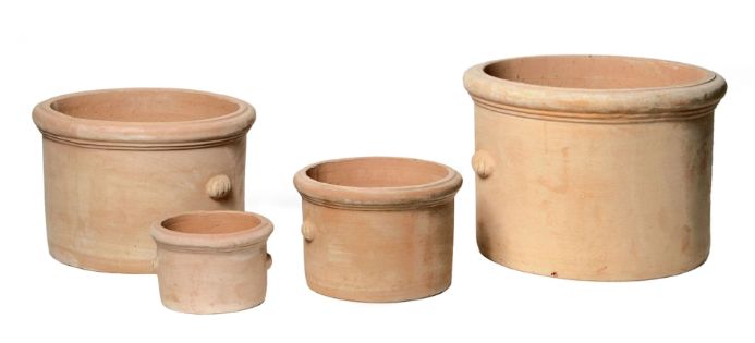 Whitewash Cylinder With Button S4 D20/50H13/35